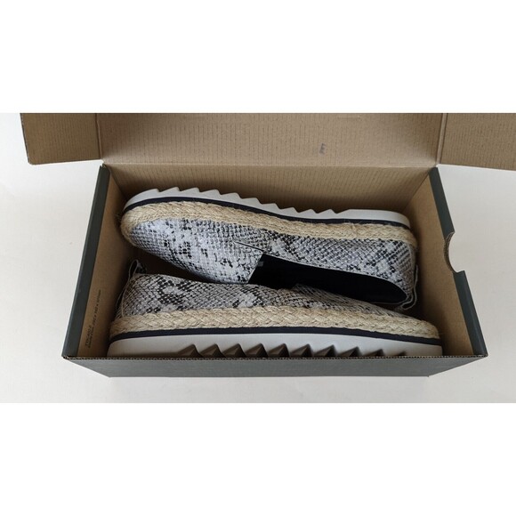 Timberland Barcelona Bay Slip On Espadrille Womens 9.5M Python Leather Shoes NWB - Picture 8 of 10